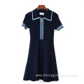 Women Short Sleeve Sport Style Casual Dress